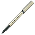 UNIBALL UB177 DELUXE LIQUID INK ROLLERBALL PEN 07MM BLACK 12PK