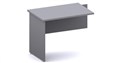 DDK ACCENT FIXED EMPTY DESK RETURN 900 X 600 X 725MM GREYGREY