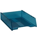 DOCUMENT TRAY ITALPLAST MULTI FIT TRAY A4 NEON BLUE