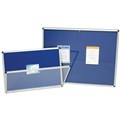 NOTICE BOARD NOBO INTERNAL A1 665MM X 965MM BLUE