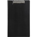 CLIPFOLDER PVC FOOLSCAP BLACK