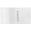 BINDER FOLDER RING BINDER INSERT PP A3 PORTRAIT  UPRIGHT 4D 50MM WHITE 6PK