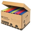 ARCHIVE BOX MARBIG ENVIRO ARCHIVE BOX ATTACHED LID 420MM X 315MM X 260MM 10PK