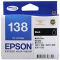 EPSON T1381 T1381 1381 138 INK CARTRIDGE HIGH YIELD BLACK