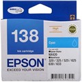 EPSON T1382 T1382 1382 138 INK CARTRIDGE HIGH YIELD CYAN