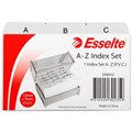 INDICES AZ PVC ESSELTE 127MM X 76MM GREY