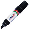 PERMANENT MARKER ARTLINE 50 6MM CHISEL NIB BLACK EACH1 PACK12