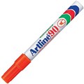 PERMANENT MARKER ARTLINE 90 2MM5MM CHISEL NIB ORANGE EACH1 PACK12