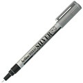 PAINT MARKER ARTLINE 999 08MM BULLET NIB METALLIC SILVER 12PK