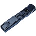 NALCLIP DISPENSER ESSELTE MEDIUM WITH 8 STAINLESS STEEL CLIPS BLACK 