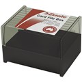 CARD SYSTEM FILE BOX ESSELTE 76MM X 127MM BLACK