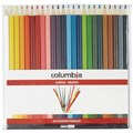 COLOURED PENCILS COLUMBIA COLOURSKETCH FULL LENGTH PENCIL ASSORTED WALLET 24PK