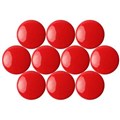 QUARTET MAGNETIC BUTTONS 30MM RED EACH10 PACK50