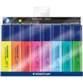 HIGHLIGHTER STAEDTLER 364 TEXTSURFER CLASSIC CHISEL ASSORTED WALLET 8PK