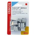 NALCLIP REFILLS ESSELTE LARGE STAINLESS STEEL 25PK