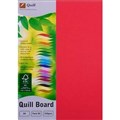 SPECIALTY BOARD QUILL 90310 XL MULTIBOARD 210GSM A4 RED 50PK