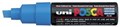POSCA PAINT MARKER PC8K UNIBALL BROAD CHISEL TIP NO 8 8MM LIGHT BLUE