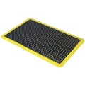 MAT MATTEK ERGO TRED 900 X 1200MM YELLOW BORDER