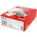 TICKETS APLI 390 STRUNG 22MM X 35MM WHITE EACH100 PACK500