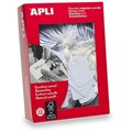 TICKETS APLI 392 STRUNG 36MM X 53MM WHITE EACH100 PACK500