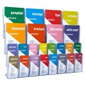 DEFLECTO BROCHURE HOLDER LITLOC WALL DISPLAY 8 X A4  16 X DL CLEAR