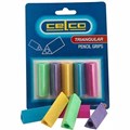 PENCIL GRIP 0291170 TRIANGULAR ASSORTED COLOURS 5PK