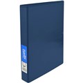 BINDER FOLDER RING BINDER INSERT PP A4 4D 25MM 200 SHEETS BLUE