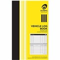 VEHICLE LOG BOOK OLYMPIC 64 PAGE 180MM X 110MM BLACK EACH1 PACK10