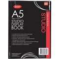 DISPLAY BOOK A5 POLYPROPYLENE FIXED SPINE INSERT BINDER 20 POCKETS