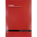 ACCOUNT BOOK COLLINS 10304 SERIES A60 ACCOUNT AND ANALYSIS BOOK 4MC 4 MONEY COLUMN A4 60 LEAF RED