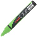CHALK MARKER LIQUID PWE5M UNIBALL BULLET NIB 18MM FLUORO GREEN