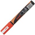 CHALK MARKER LIQUID PWE5M UNIBALL BULLET NIB 18MM FLUORO ORANGE
