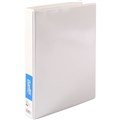 RING BINDER INSERT A4 25MM 3D PVC WHITE