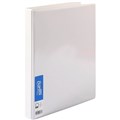 BINDER FOLDER RING BINDER INSERT PP A4 4D 19MM A4 WHITE 20PK