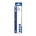 CHINAGRAPH STAEDTLER 108 LUMOCOLOR PERMANENT GLASOCHROM PENCILS YELLOW 12PK