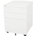 GO STEEL MOBILE PEDESTAL STEEL 3 DRAWERS 460 X 472 X 610MM WHITE CHINA