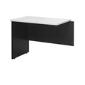 OXLEY REVERSIBLE RETURN 900 X 750 X 730MM WHITEIRONSTONE