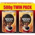 NESCAFE COFFEE BLEND 43 500G TWIN PACK EACH1 PACK6