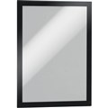 DURABLE DURAFRAME SIGN HOLDER ADHESIVE BACK A4 BLACK 2PK