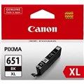 CANON CLI651XLBK INKJET CARTRIDGE HIGH YIELD 651XL BLACK