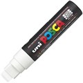 POSCA PAINT MARKER PC17K UNIBALL EXTRA BROAD CHISEL TIP NO 1 15MM WHITE