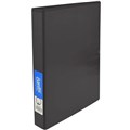 BINDER FOLDER RING BINDER INSERT PP A4 2D 38MM 300 SHEETS BLACK