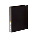BINDER FOLDER RING BINDER INSERT PP A4 4D 38MM 300 SHEETS BLACK