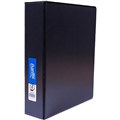 BINDER FOLDER RING BINDER INSERT PP A4 2D 50MM 400 SHEETS BLACK
