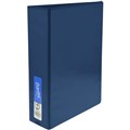 BINDER FOLDER RING BINDER INSERT PP A4 4D 50MM 400 SHEETS BLUE