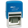 STAMP COLOP S226B STAMP BAND NUMBERER 6 WHEEL 4MM BANDS BLACK