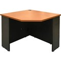 RAPID WORKER CORNER WORKSTATION 900 X 900 X 600 X 730MM BEECHIRONSTONE