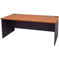 RAPID WORKER DESK OPEN 900 X 600MM CHERRYIRONSTONE