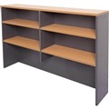HUTCH SHELVING RAPID WORKER OVERHEAD 1200 X 1070 X 315MM BEECHIRONSTONE