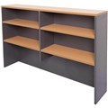 HUTCH SHELVING RAPID WORKER OVERHEAD 1800 X 1070 X 315MM BEECHIRONSTONE